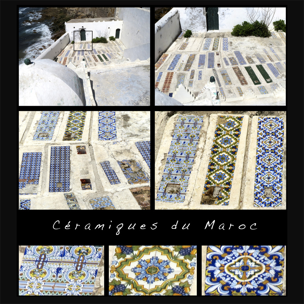 Tableau numérique-Céramiques de Tanger-Maroc